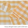 thumbnail image 5 of Rectangle Checkered Tablecloth Waterproof Spillproof Wrinkle Resistant Buffalo Plaid Heavy Weight Table Cloth Gingham Table Cover for Outdoor and Indoor Use, 52 x 70 Inch Grey and White, 5 of 6