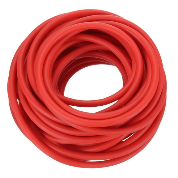 Uxcell 26 Ft(8M) Latex Rubber Tubing, 1/16"(1.8mm) ID x 3/16"(4.5mm) OD Sling Shot Rubber Bands Rubber Tubing Tube, Red