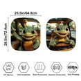 thumbnail image 5 of Binienty Windshield Sun Shade Cute Turtles Auto Front Window Blocks UV Rays Folding Easy Installation Car Window Shades 28.5x25.5 Inches Fit Most Cars, Sedan, Suv, or Van, 5 of 7