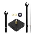 thumbnail image 3 of Wall Clock Movement Non Ticking Hands High  Long Shaft for Painting Clock Metal Wall Clock Maintenance Repair Parts , 18mm Shaft Black, 3 of 9