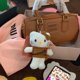 thumbnail image 3 of Kawaii Sanrio Anime Hello Kitty vaquero muñeca bolso colgante lindo dibujos animados encantadora mochila encanto juguetes cosas lindas para niñas, 3 of 4