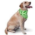thumbnail image 2 of Goofa Green Lizard Printing Dog Bandana ,Cat Scarf Adjustable Bib Handkerchief Accessories for Dogs Cats,Pet scarf,Pet fashion, 2 of 6