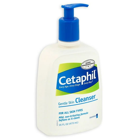 Cetaphil® 16 oz. Skin Cleanser,Soothes and softens as it cleanses, helping the skin retain needed moisture