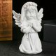 thumbnail image 2 of Estatua de ángel Decoraciones de arte Resina de querubín rezando (niña), 2 of 5