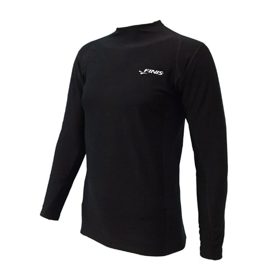 FINIS Adult Thermal Swim Shirt In Black, Multiple Sizes