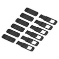 thumbnail image 1 of Uxcell 12Pcs Computer Camera Cover Slide, (0.079" Thickness, Black), Ultra-Thin Laptop Camera Blocker Protecting Privacy and Security for Various Tablet/Desktop/Smartphone/PC Accessories, 1 of 7