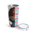 thumbnail image 5 of Glamour Queen 20oz White Tumbler with 'Please Don't Talk To Me' Logo for Stylish Beverage Enjoyment, 5 of 5