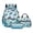 Blue and White - Sea Turtle, variant on DISNIMO Rabbit Floral Printed Backpack for Kids with Lunch Bag & Pencil Pouch, 3 Pcs School Backpack Set for Middle High School Students, 17 Inch Lightweight School Bag Travel Daypack