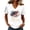 #280White, variant on 250 Anniversary USA V Neck Shirt for Women 250th Birthday Patriotic American Flag T-Shirt