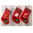 thumbnail image 4 of Naiovety Lints Calcetín de Navidad Colgante portátil Reemplazo temático de Navidad Decorativo Bolsa de regalo de gran capacidad Decoración con cordón Kits de decoración para fiestas Animal Naiovety HA069734-03, 4 of 6