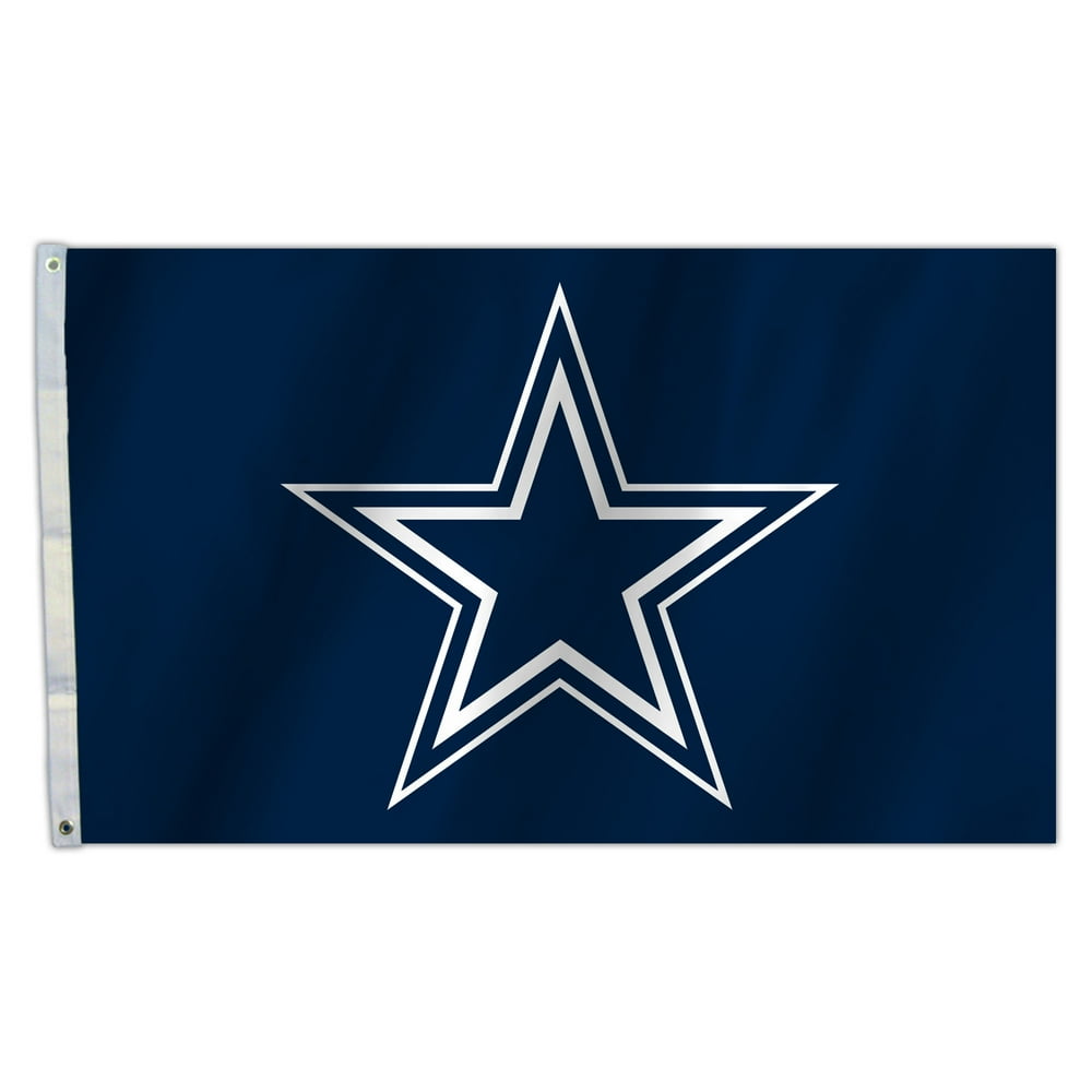DALLAS COWBOYS Logo 3X5 Flag