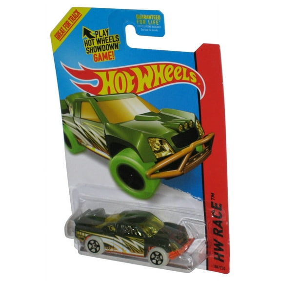 Hot Wheels HW Race (2013) Green Off Track Die-Cast Toy Car 184/250