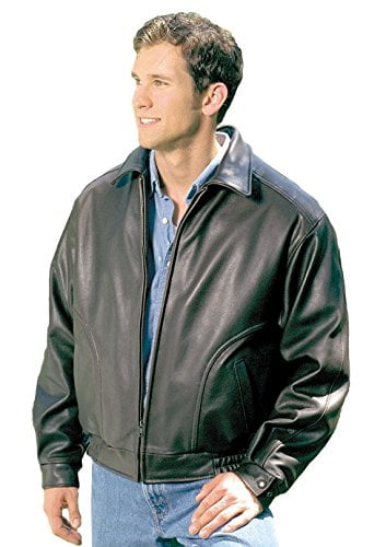 REED Mens New Zealand Lambskin Leather Jacket 