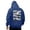 Navy, variant on VOUZZA Graphic Hoodies for Men Letter Graphic Long Sleeve Lined Pullover Sweatshirt, Casual Hooded Sweater Top, Streetwear Pullover