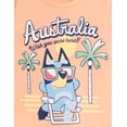 thumbnail image 5 of Bluey Australia T-Shirt and Gauze Shorts Outfit Set Toddler to Little Kid, 5 of 5