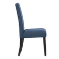 thumbnail image 4 of Costaelm Adison Fabric Dining Side Chair, Blue (Set of 2), 4 of 9