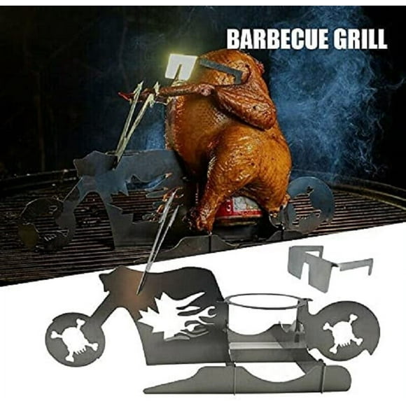 Harley Cross Border Motorcycle Chicken Grill New Stainless Steel Grill(Turkey)