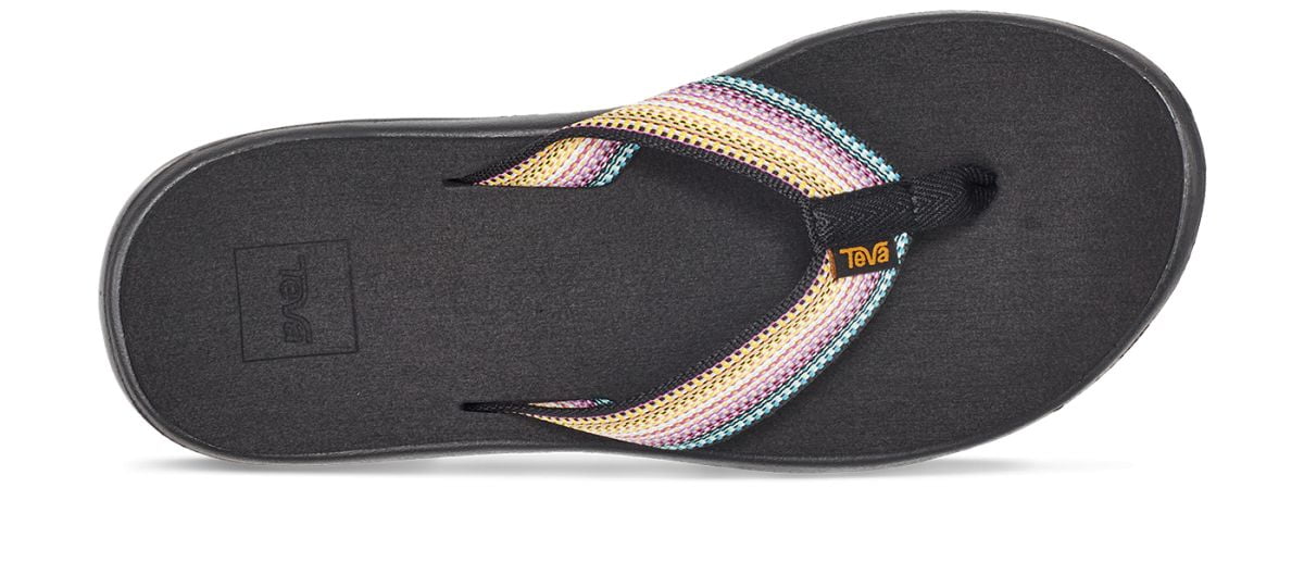 Teva Women's Voya Flip Sandal Antiguous Black Multi