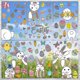 thumbnail image 3 of Easter Bunny Window Decal Decoration - Egg Hunt Decal Home Party Decoration, 3 of 3