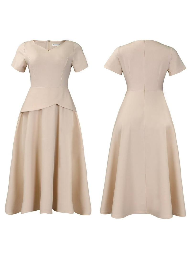 a line mini dress wedding guest Wholesa Two Piece A-Line Mother of the Bride Dress Wedding Guest Elega –  CNTNZ Dresses Wholesale main image 0