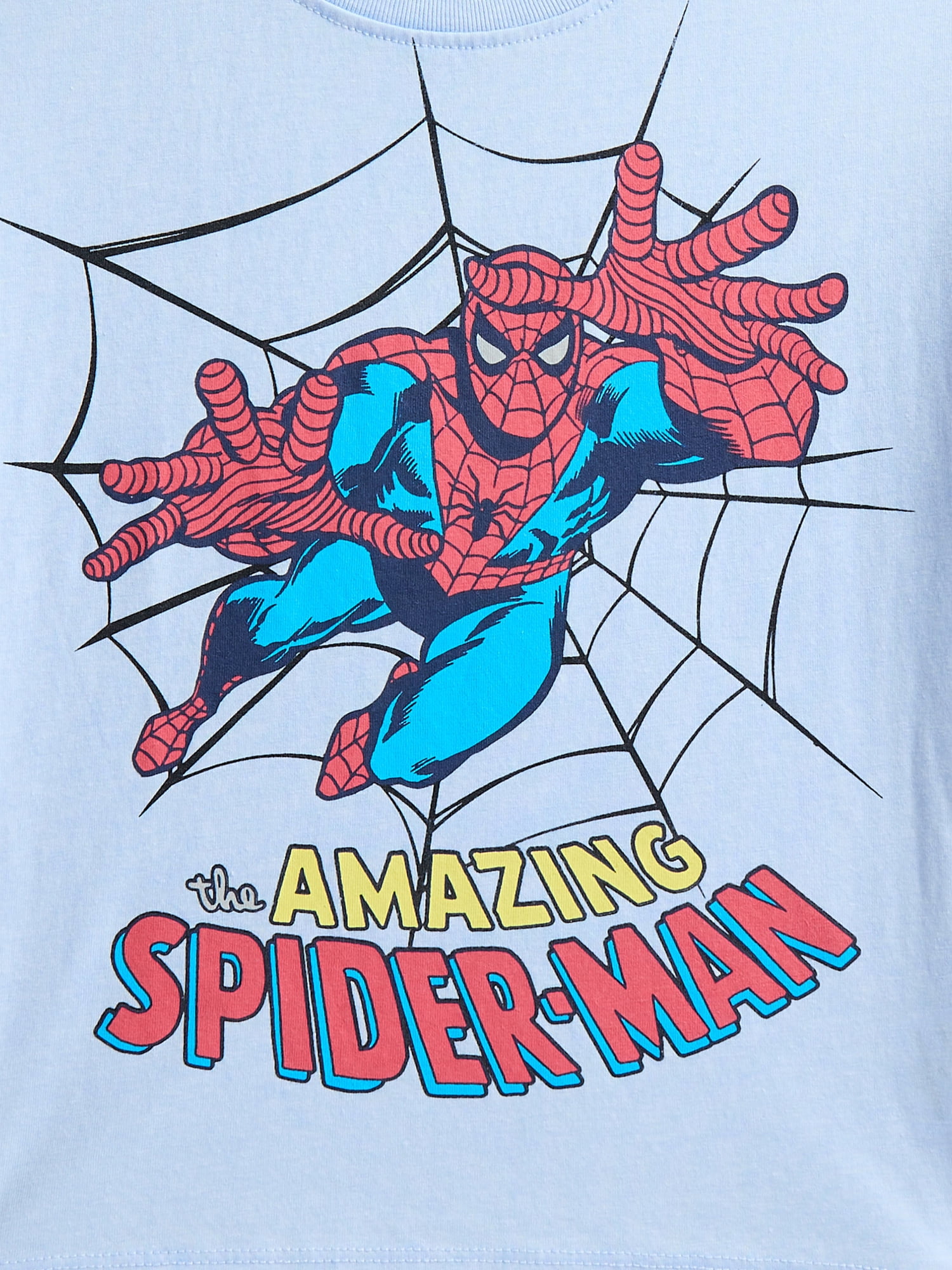 Marvel Spider-Man Toddler Short Sleeve Graphic Crewneck Tee, Sizes 12M-5T