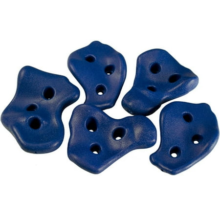Gorilla Playsets Rock Wall Rocks, Set of 5, Blue
