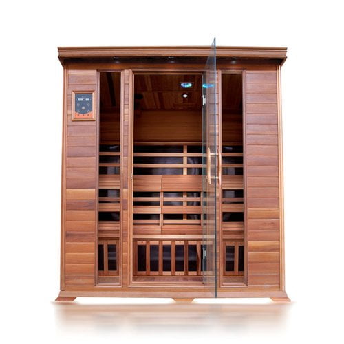 SunRay Saunas Sequioa Luxury 4 Person FAR Infrared Sauna by