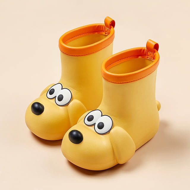 Alegre Mario Botas de lluvia para niños Botas de lluvia impermeables antideslizantes para niños Zapatos de lluvia para bebés