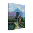 thumbnail image 2 of Trademark Fine Art 'Irish Church And Garden' Canvas Art by Bonnie B Cook, 2 of 3