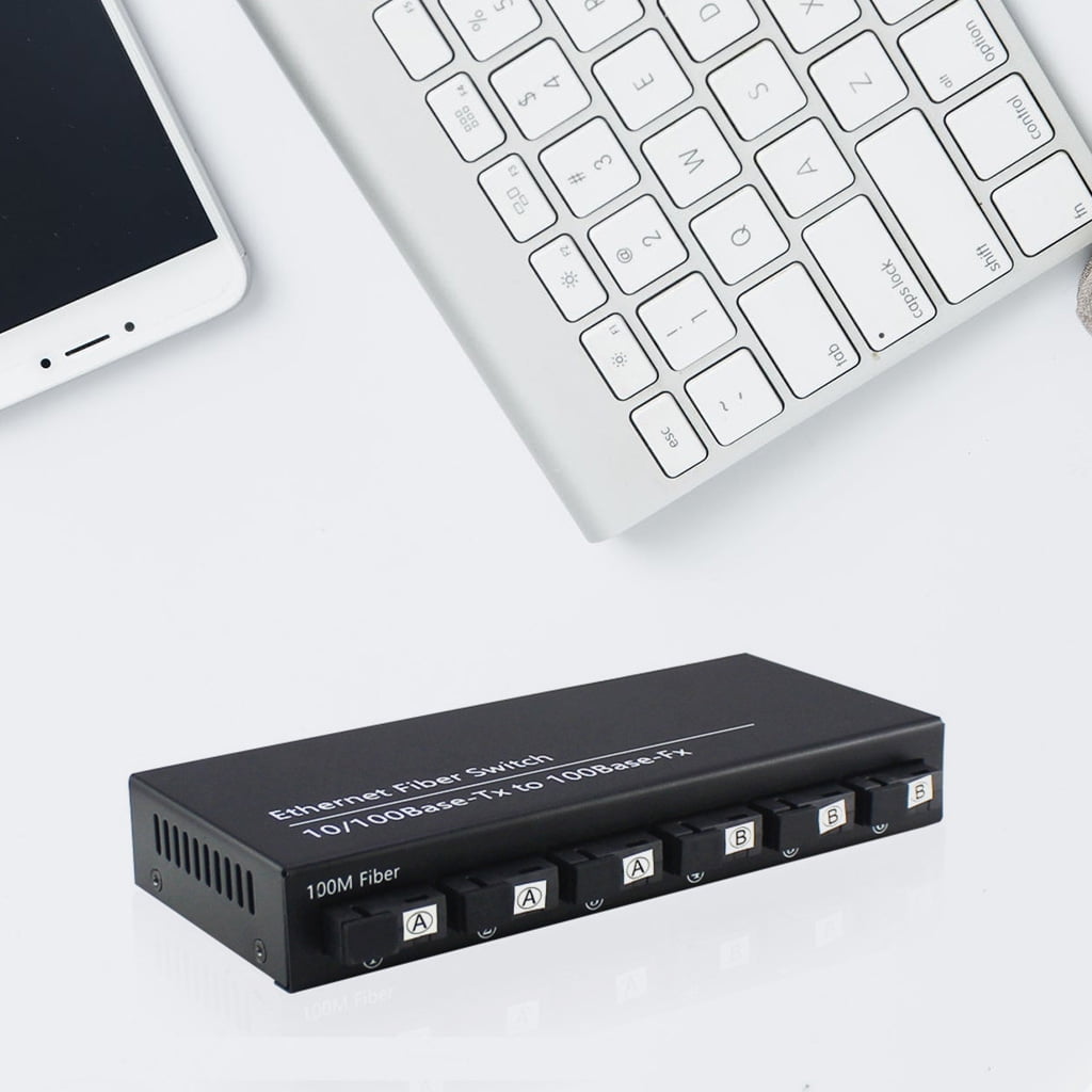 Network Switches 6 Optical 2 Electric 100 for M Single-mode Optical Fiber