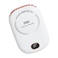 thumbnail image 1 of Mini Neck Fan Portable Personal Cooling Fan USB Rechargable powered usb charging Hanging White, 1 of 7