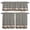 Black, variant on Farmhouse Kitchen Curtains, Kitchen Curtains and Valances Set of 3, American Country Star Barn Black Plaid Berry Light Filtering Tailored Tier Curtain 24 Inch Length Drapes for Cafe Sink Bedroom