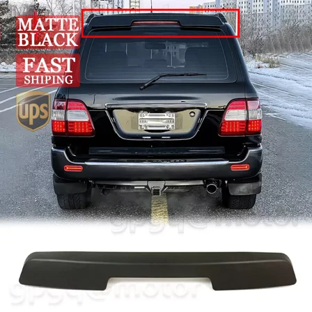 For Toyota Land Crusier LC100 1998-2006 Rear Spoiler Wing Rear Roof Top Spoiler