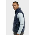 thumbnail image 3 of DailyWear Mens Light Weight Nylon Puff Vest (Navy, 3Xlarge), 3 of 5