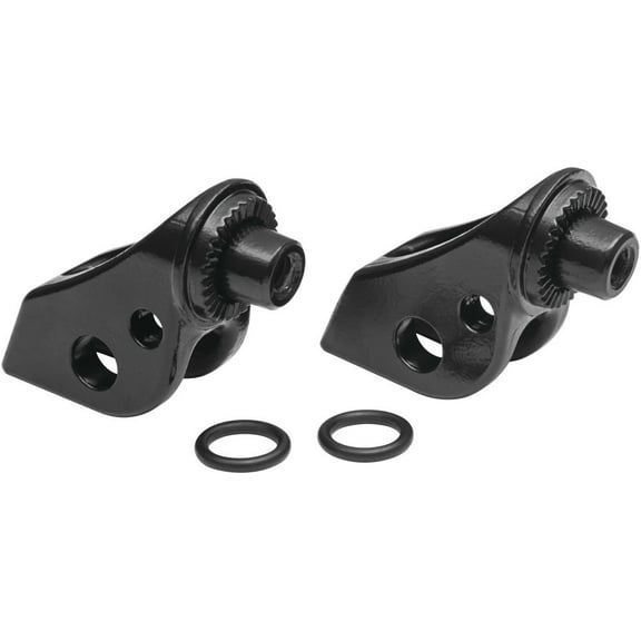 Kuryakyn 8937 Front Splind Peg Adapter for Honda - Black