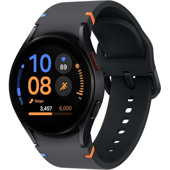 Restored Samsung - Galaxy Watch FE Smartwatch 40mm BT - Black SM-R861NZKAXAA [Manufacturer Refurbished]