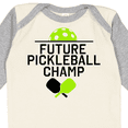 thumbnail image 4 of Inktastic Future Pickleball Champ Boys or Girls Long Sleeve Baby Bodysuit, 4 of 5