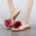 thumbnail image 4 of Fashion Solid Color Slide Slippers For Women - Comfortable Flat Casual Footwear for Indoor and Outdoor Use, 4 of 7