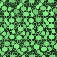 thumbnail image 1 of Ahgly Company Indoor Square Abstract Emerald Green Modern Area Rugs, 7' Square, 1 of 4