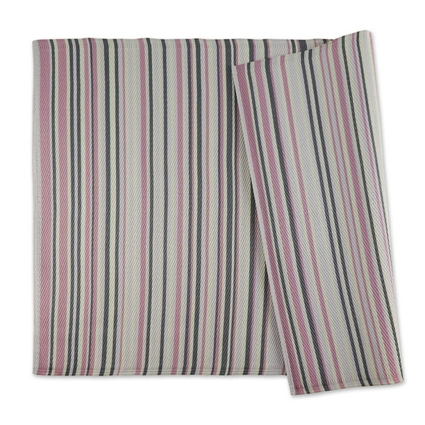 Natural Multi Tone Stripe Outdoor Rug 4x6 Ft