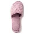 thumbnail image 3 of Roxoni Open Toe Spa Slippers for Women Microterry and Rubber Sole US Womens Sizes 6 To 12, 3 of 4