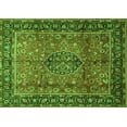 thumbnail image 1 of Ahgly Company Indoor Rectangle Persian Green Traditional Area Rugs, 2' x 5', 1 of 1