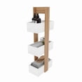 thumbnail image 1 of Organizador Piso Dakota Color Duna Blanco cafe, 1 of 9