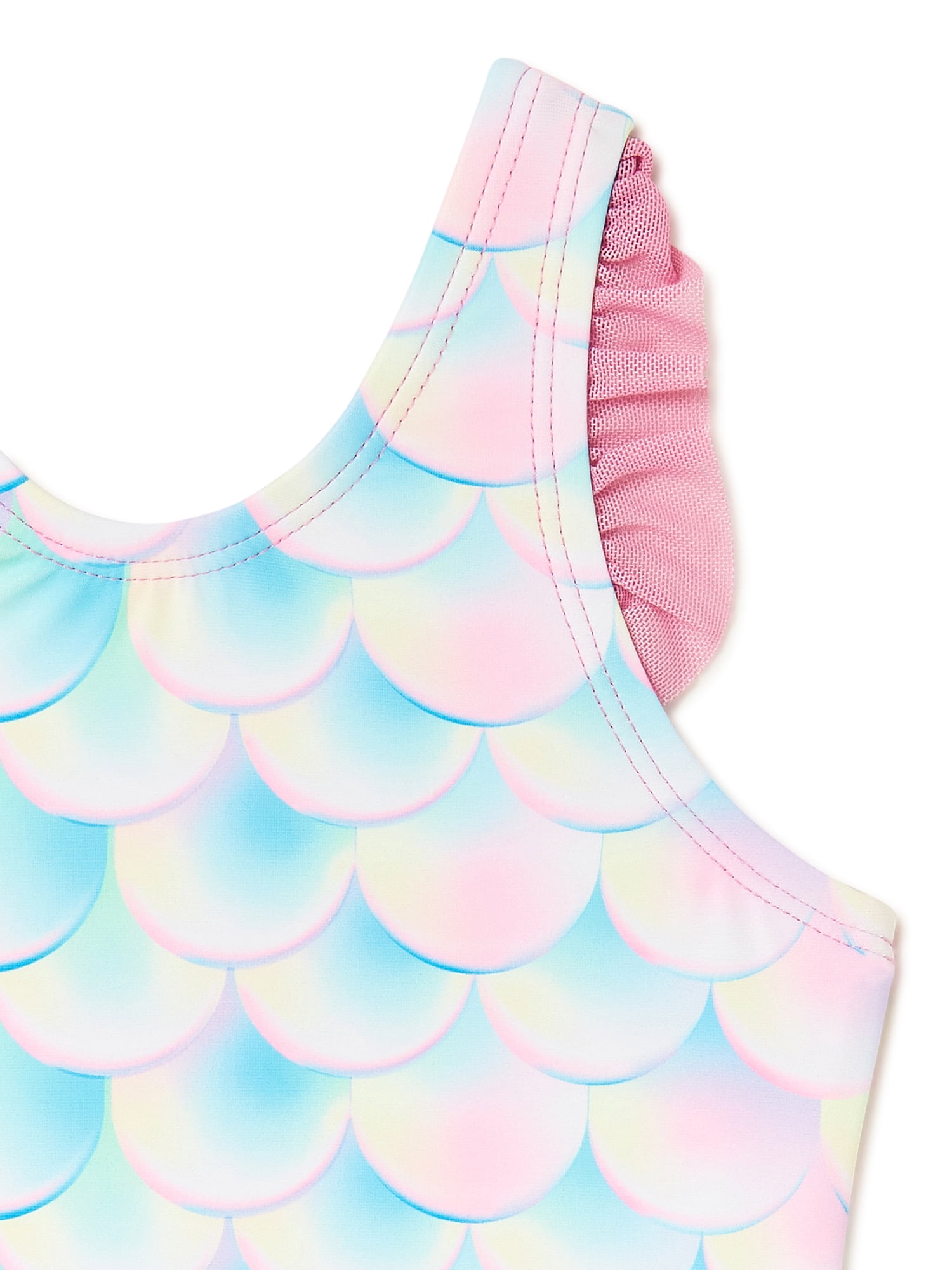 SHELLOHA Baby and Toddler Girls One Piece Swim Suit, UPF 50+, Sizes 12M-5T