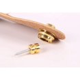 thumbnail image 5 of Namzi 3 Pair Guitar Strap Lock Set Heavy Duty Metal Button Security Straplock Quick Release Strap Retainer System (Gold Silver Black) For Electric Acoustic Guitar, Bass, Ukulele, 5 of 5