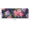 thumbnail image 7 of Pioneer Flower Floral Print Pattern Kitchen Rug Mat,Kitchen Runner Rugs Non Skid Washable,Decorative Kitchen Floor Mats for Kitchen,Sink,Laundry,17"x47.2", 7 of 7