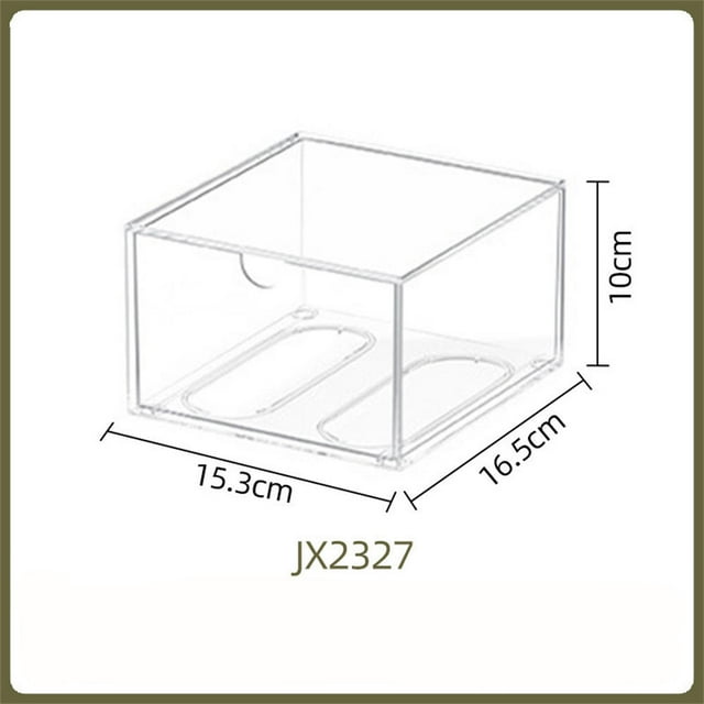 Glasses Storage Box Organizer Box Multifunctional Stackable Display Holder Reusable Acrylic Cosmetics