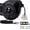 Black, variant on EP Retractable Extension Cord Reel,75 Feet 14 AWG/3C SJTOW Heavy Duty Power Cord,10 AMP Circuit Breaker, 3-Lighted Triple Outlets,Ceiling or Wall Mount Use Indoor, Red