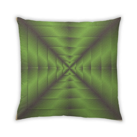 Ahgly Company Outdoor Square Contemporary Throw Pillow, 18 inch by 18 inch