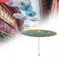 thumbnail image 6 of Chinese Style Oiled Paper Umbrella 27.56" for Costumes Events Dance Recitals Style F, 6 of 9